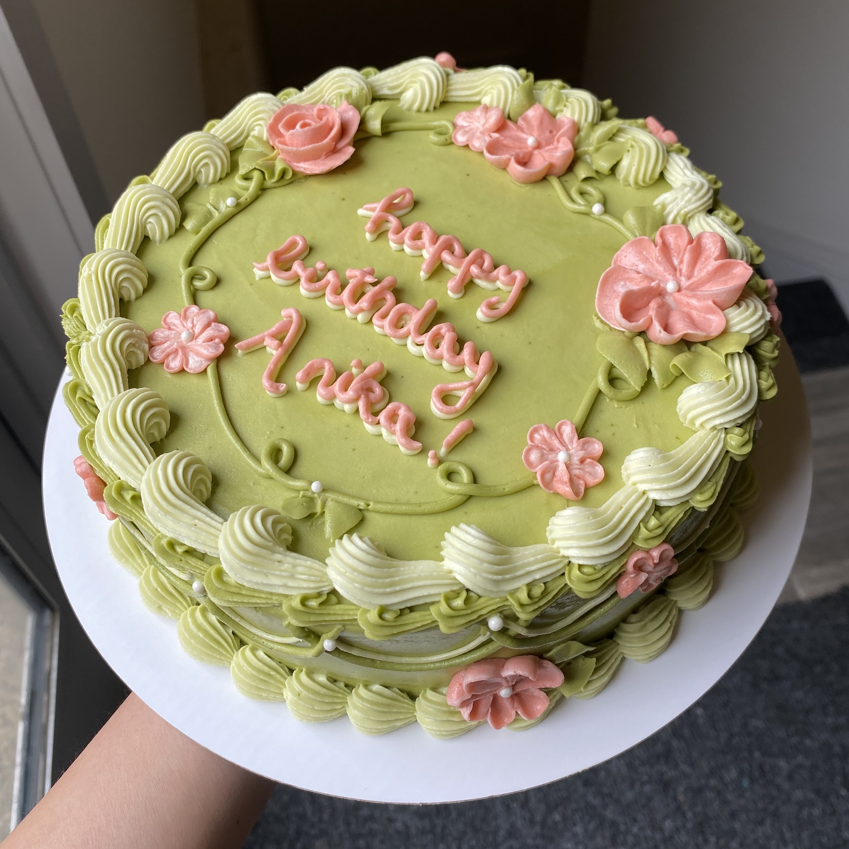 floral cake
