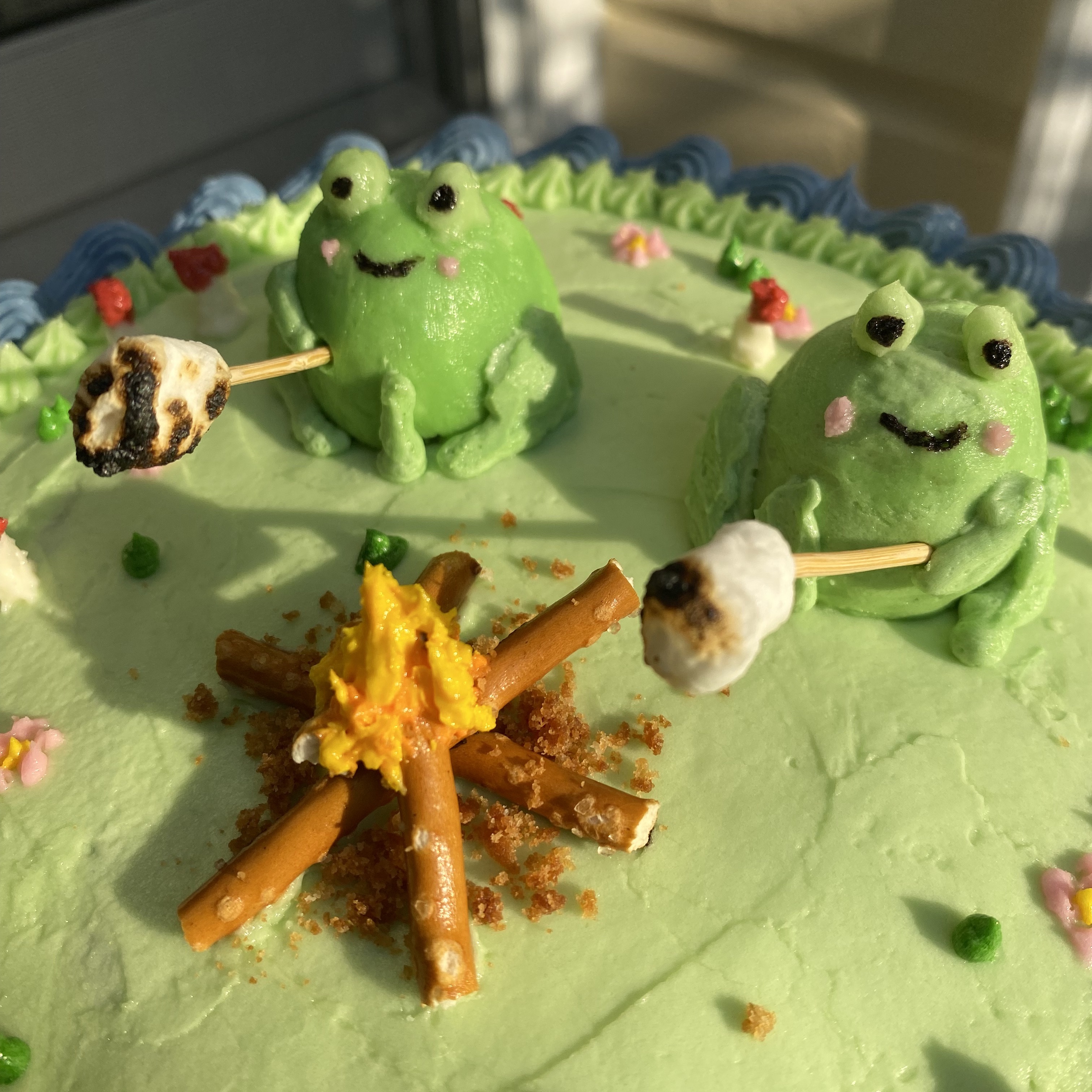 froggy cake